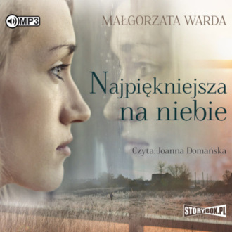 WARDA MAŁGORZATA - NAJPIĘKNIEJSZA NA NIEBIE. okładka ksiązki audio