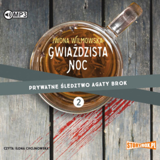 WILMOWSKA IWONA - PRYWATNE ŚLEDZTWO AGATY BROK 2. GWIAŹDZISTA NOC. okładka książki audio