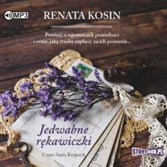 KOSIN RENATA - JEDWABNE RĘKAWICZKI. okładka książki audio