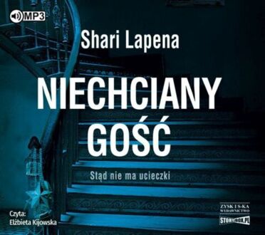 LAPENA SHARI - NIECHCIANY GOŚĆ. okładka książki audio