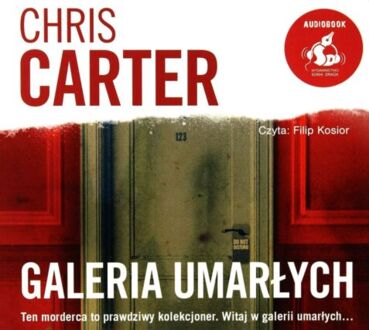CARTER CHRIS - ROBERT HUNTER 9. GALERIA UMARŁYCH. okładka książki audio