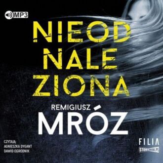 MRÓZ REMIGIUSZ - DAMIAN WERNER 1. NIEODNALEZIONA. okładka książki audio