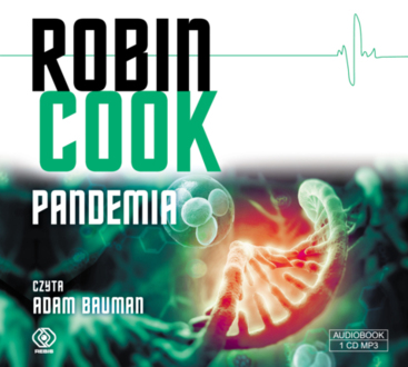 COOK ROBIN - LAURIE MONTGOMERY I JACK STAPLETON 11. PANDEMIA. okładka książki audio