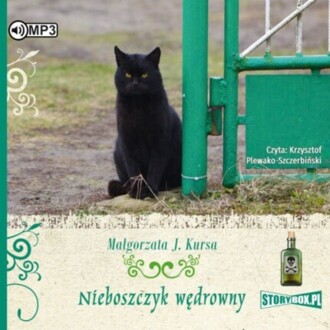 KURSA MAŁGORZATA J. - NIEBOSZCZYK WĘDROWNY 1. NIEBOSZCZYK WĘDROWNY. okładka książki audio