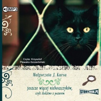 KURSA MAŁGORZATA J. - NIEBOSZCZYK WĘDROWNY 2. JESZCZE WIĘCEJ NIEBOSZCZYKÓW, CZYLI ŚLEDZTWO Z PAZUREM. okładka książki audio