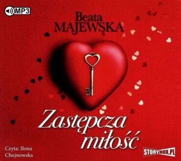 MAJEWSKA BEATA - ZASTĘPCZA MIŁOŚĆ. okładka książki audio