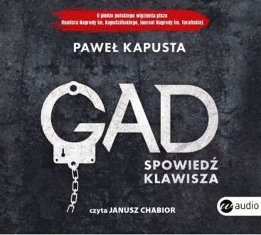 KAPUSTA PAWEŁ - GAD. SPOWIEDŹ KLAWISZA. okładka ksiązki audio