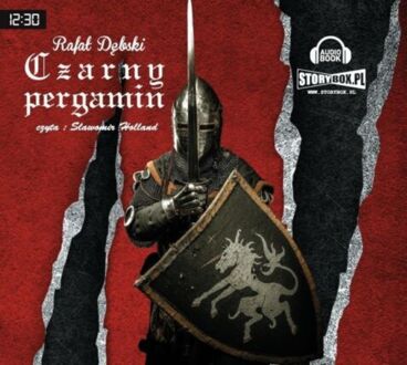DĘBSKI RAFAŁ - CZARNY PERGAMIN. okładka książki audio