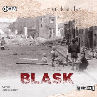 STELAR MAREK - BLASK. okładka książki audio