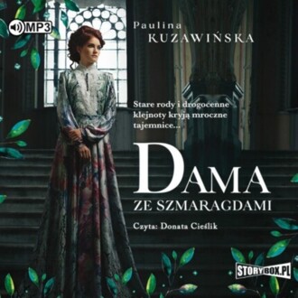 KUZAWIŃSKA PAULINA - MADELINE HYDE 2. DAMA ZE SZMARAGDAMI. okładka ksiązki audio