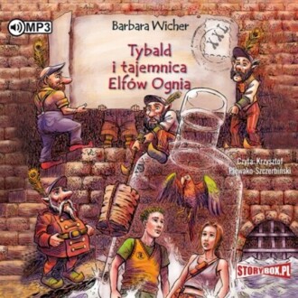 WICHER BARBARA - TYBALD 2. TYBALD I TAJEMNICA ELFÓW OGNIA. okładka książki audio