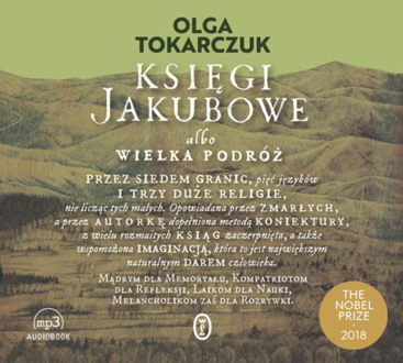 TOKARCZUK OLGA - KSIĘGI JAKUBOWE. okładka ksiązki audio