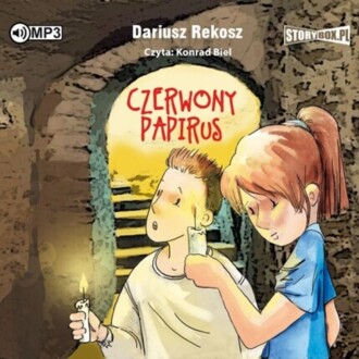 REKOSZ DARIUSZ - CZERWONY PAPIRUS. okładka książki audio