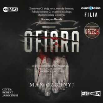 CZORNYJ MAX - KOMISARZ ERYK DERYŁO 2. OFIARA. okładka książki audio