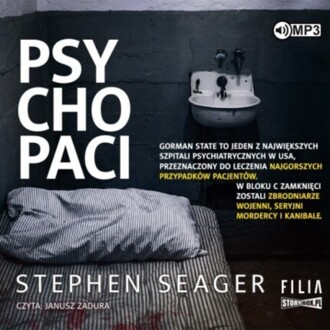SEAGER STEPHEN - PSYCHOPACI. okładka książki audio