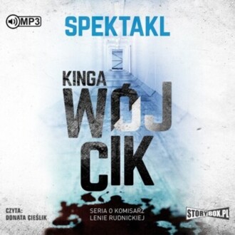 WÓJCIK KINGA – SERIA O KOMISARZ LENIE RUDNICKIEJ 2. SPEKTAKL. okładka książki audio