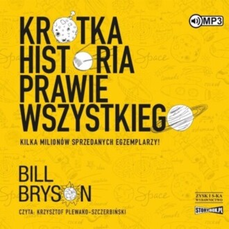 BRYSON BILL - KRÓTKA HISTORIA PRAWIE WSZYSTKIEGO. okładka ksiązki audio