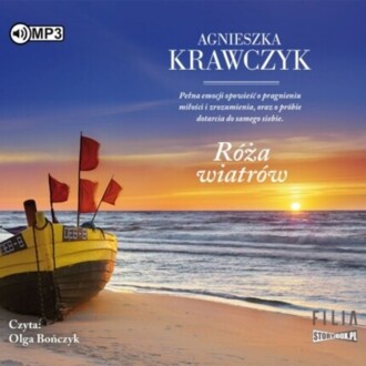 KRAWCZYK AGNIESZKA - PRZYLĄDEK WICHRÓW 2. RÓŻA WIATRÓW. okładka ksiązki audio