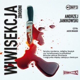 JANIKOWSKI ANDRZEJ - WIWISEKCJA ZBRODNI. okładka książki audio