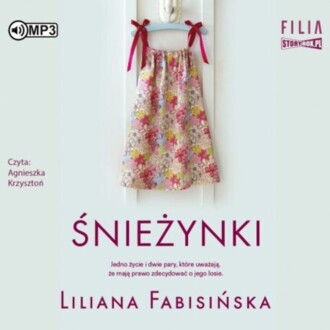FABISIŃSKA LILIANA - ŚNIEŻYNKI. okładka książki audio