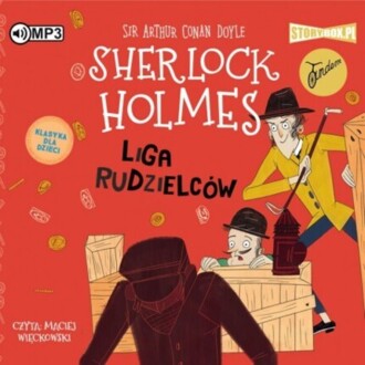 DOYLE ARTHUR CONAN – SHERLOCK HOLMES 5. LIGA RUDZIELCÓW . okładka książki audio