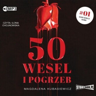 KUBASIEWICZ MAGDALENA - EMILIA BRZESKA NA TROPIE 1. 50 WESEL I POGRZEB. okładka książki audio