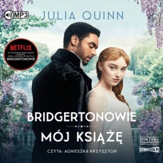 QUINN JULIA - BRIDGERTONOWIE 1. MÓJ KSIĄŻĘ. okładka książi audio