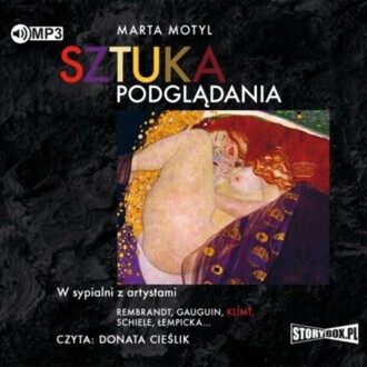 MOTYL MARTA - SZTUKA PODGLĄDANIA. okładka książki audio