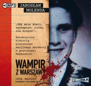 MOLENDA JAROSŁAW - WAMPIR Z WARSZAWY. okładka książki audio