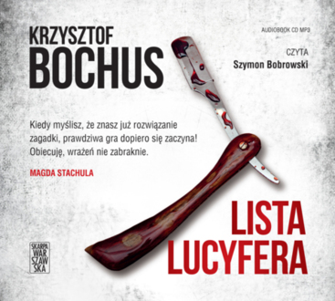 BOCHUS KRZYSZTOF - ADAM BERG 1. LISTA LUCYFERA. okładka książki audio