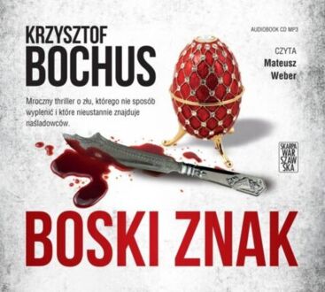 BOCHUS KRZYSZTOF - ADAM BERG 2. BOSKI ZNAK. okładka książki audio