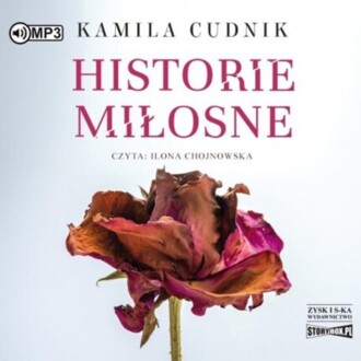 CUDNIK KAMILA - HISTORIE MIŁOSNE. okładka książki audio