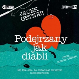 GETNER JACEK - NA WIEKI WIEKÓW 1. PODEJRZANY JAK DIABLI. okładka książki audio