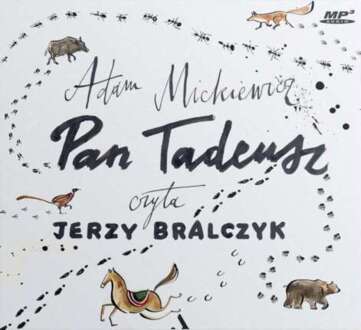 MICKIEWICZ ADAM - PAN TADEUSZ. okładka książki audio