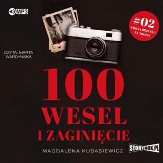 KUBASIEWICZ MAGDALENA – EMILIA BRZESKA NA TROPIE 2. 100 WESEL I ZAGINIĘCIE. okładka książki audio