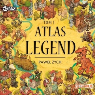 ZYCH PAWEŁ - ATLAS LEGEND. TOM 1. okładka książki audio