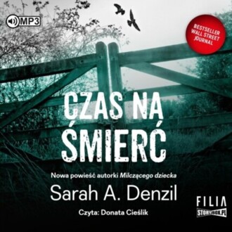 DENZIL SARAH A. - ISABEL FIELDING 3. CZAS NA ŚMIERĆ. okładka książki audio