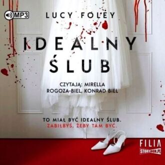 FOLEY LUCY - IDEALNY ŚLUB. okładka książki audio