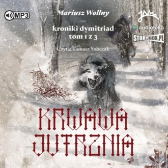 WOLLNY MARIUSZ - KRONIKI DYMITRIAD 1. KRWAWA JUTRZNIA. okładka książki audio