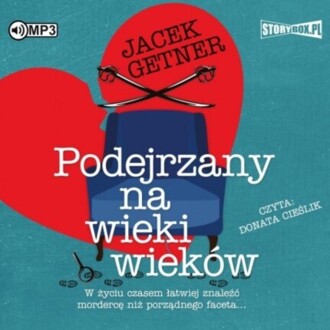 GETNER JACEK – NA WIEKI WIEKÓW 2. PODEJRZANY NA WIEKI WIEKÓW. okładka książki audio