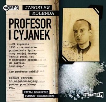 MOLENDA JAROSŁAW - PROFESOR I CYJANEK. okładka książki audio