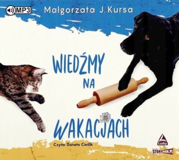 KURSA MAŁGORZTA J. – WIEDŹMY 2. WIEDŹMY NA WAKACJACH. okładka książki audio