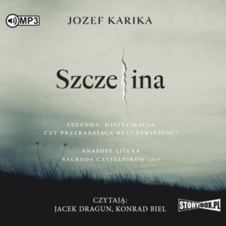 KARIKA JOZEF - SZCZELINA. okładka książki audio
