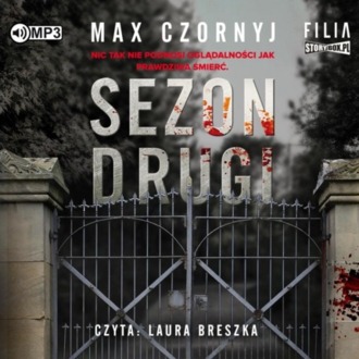 CZORNYJ MAX - SEZON DRUGI. okładka książki audio