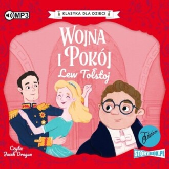 TOŁSTOJ LEW - WOJNA I POKÓJ. okładka książki audio