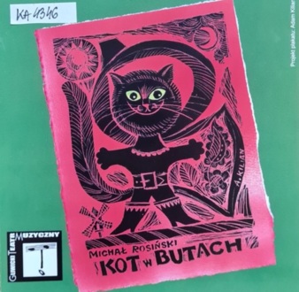 ROSIŃSKI MICHAŁ - KOT W BUTACH. okładka ksiązki audio
