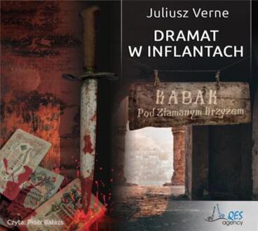 VERNE JULIUSZ - DRAMAT W INFLANTACH. okładka ksiązki audio