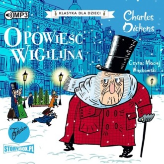 DICKENS CHARLES - OPOWIEŚĆ WIGILIJNA. okładka książki audio