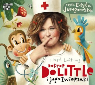 LOFTING HUGH - DOKTOR DOLITTLE I JEGO ZWIERZAKI. okładka książki audio