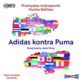 ANDRZEJEWSKI PRZEMYSŁAW, BALIŃSKA MONIKA - ADIDAS KONTRA PUMA. DWAJ BRACIA, DWIE FIRMY. okładka książki audio